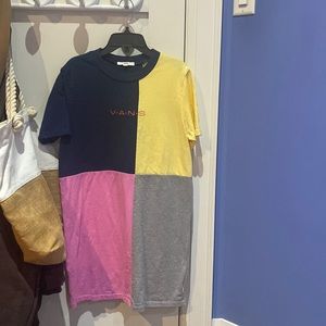 Multicoloured Vans mini dress